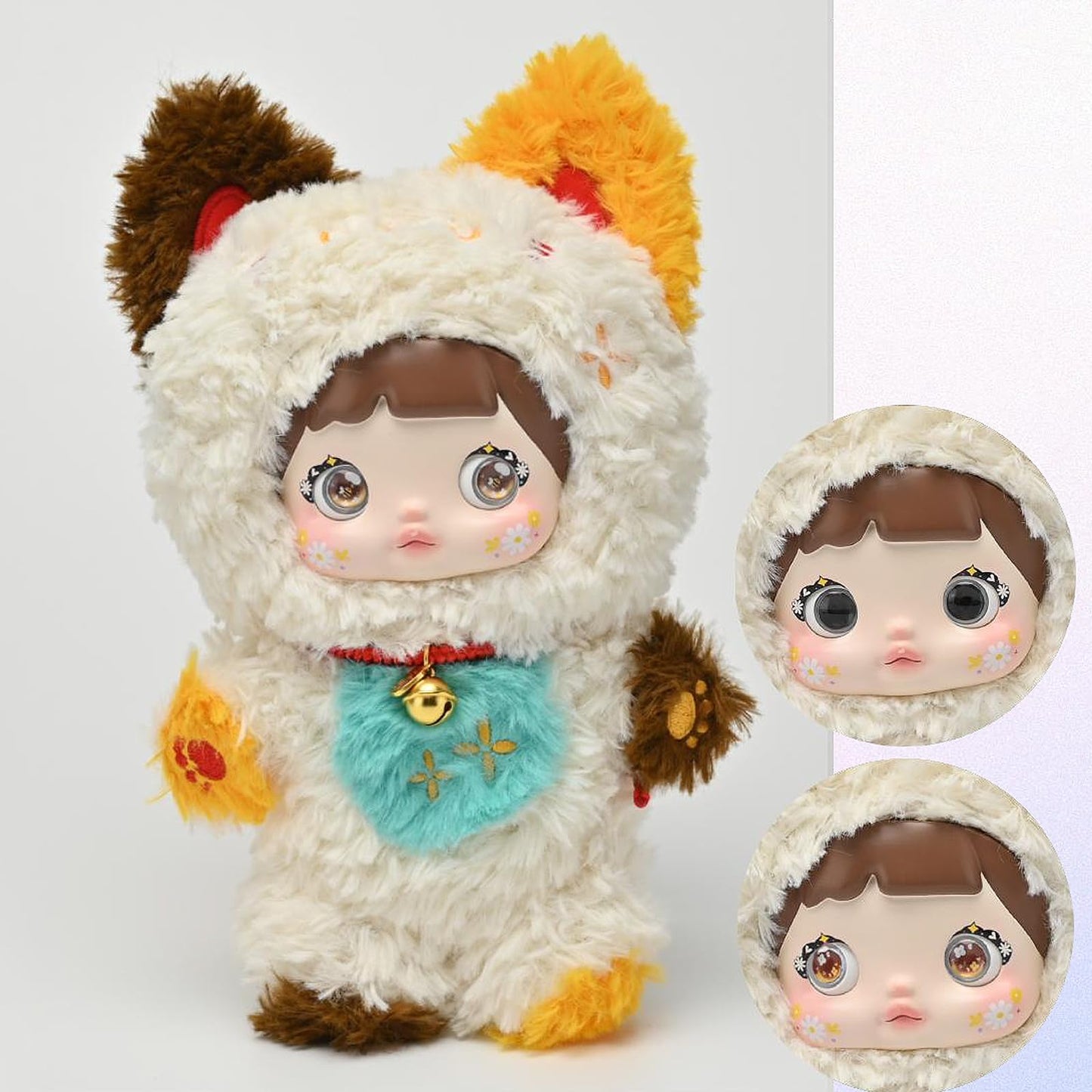 BEEMAI Nommi Loveliness Never Ends Series: Plush Blind Box Collectible Figures