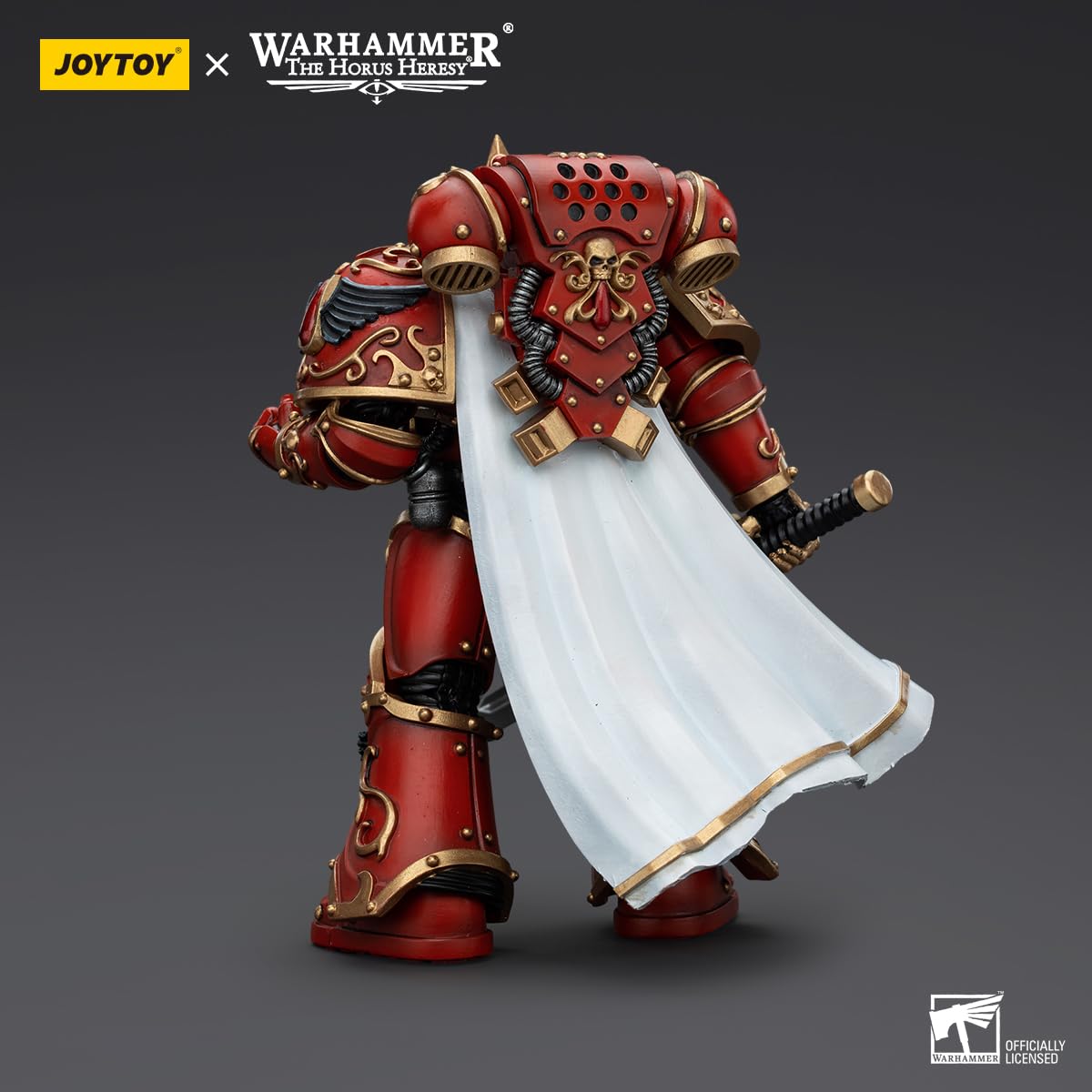 BEERISE JOYTOY 1/18 Warhammer Blood Angels Praetor with Paragon Blade – 6-inch Collectible Figure