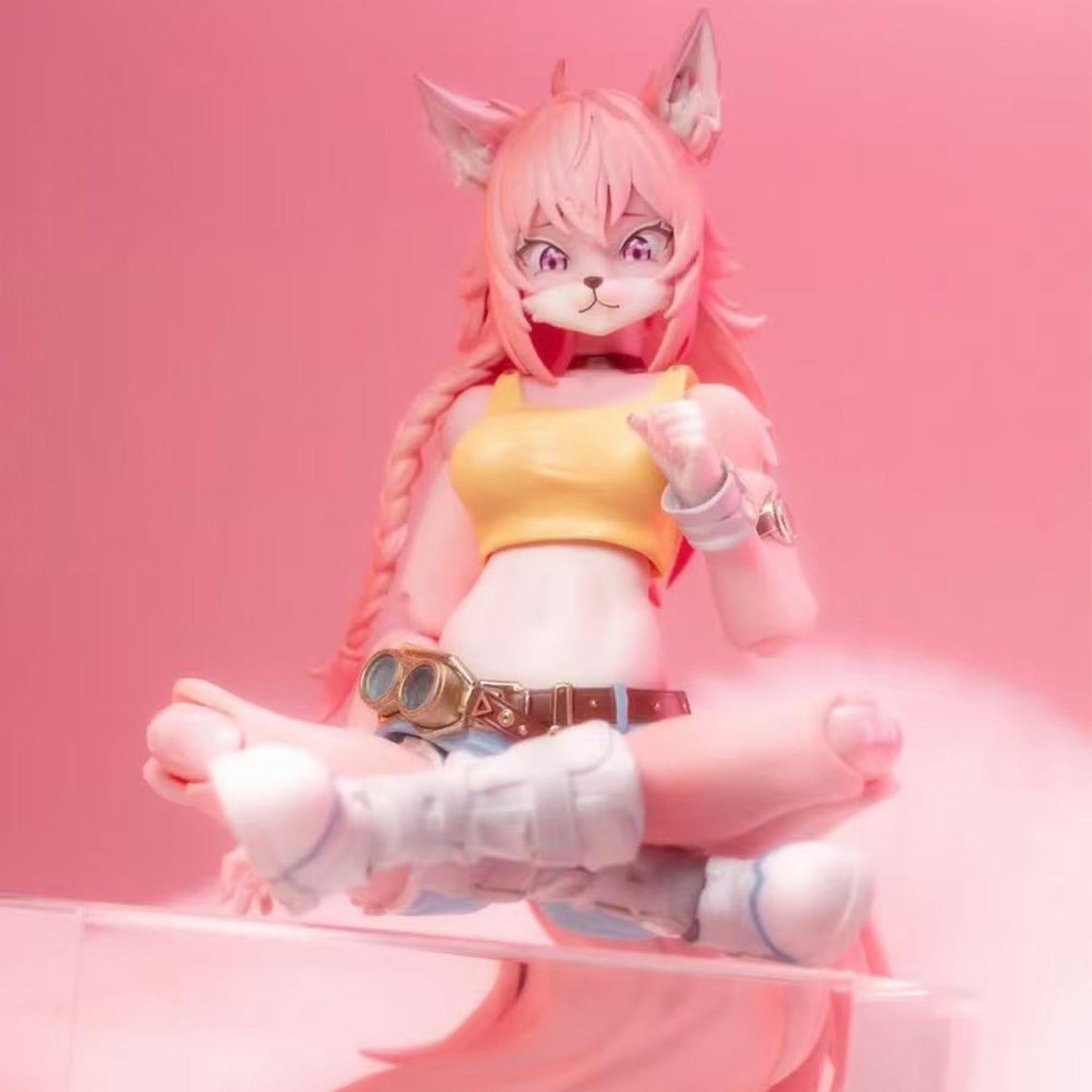 BEERISE LADOTOYS 1/12 Action Figure – Mender Liya Alopex Pink Limited Edition, 6-inch Poseable Collectible (Ages 15+)