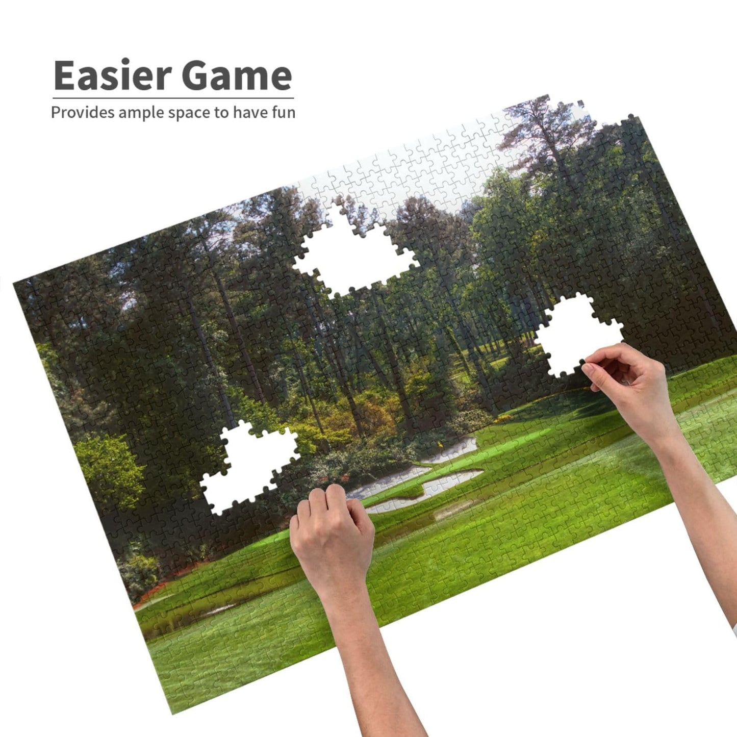 Befodam Augusta National Golf Jigsaw 1000-Piece Puzzle | Scenic Series 19.7 x 29.5 Inches