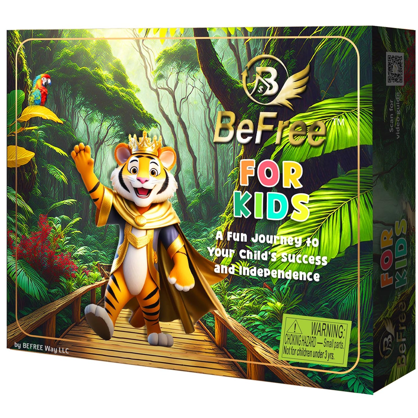 BeFree for Kids – Financial Literacy Board Game for Ages 7+ | Family Money Fun