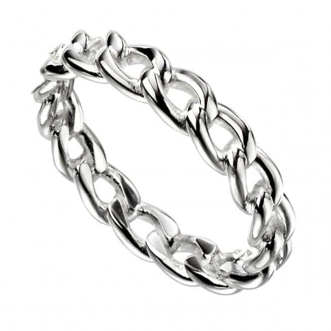 Beginnings  Sterling Silver Chain Ring R3609