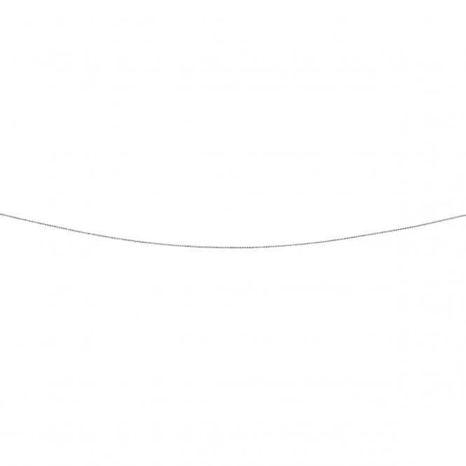 Beginnings Sterling Silver Fine Diamond Cut Ball Chain Chain N4057