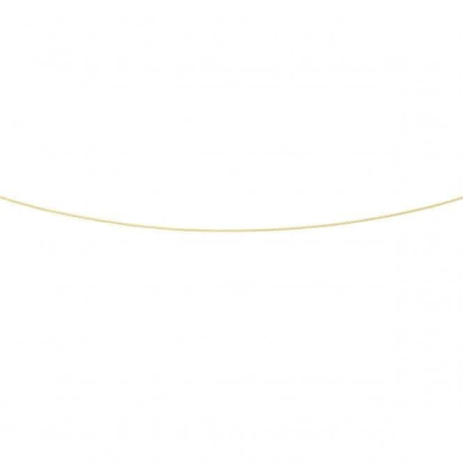 Beginnings Sterling Silver Gold Plating Chain N3627