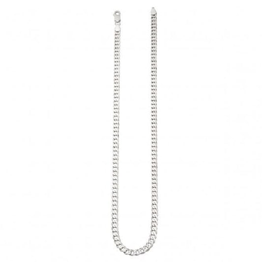 Beginnings Sterling Silver Mens Curb Chain Necklaces N3838