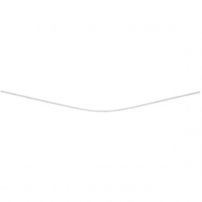 Beginnings Sterling Silver N192 050 Trace 41cm Chain