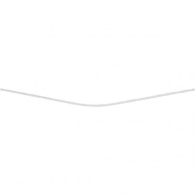 Beginnings Sterling Silver N2517 Curb 81cm Chain