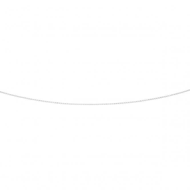 Beginnings Sterling Silver N3181 Round Belcher 46cm Chain
