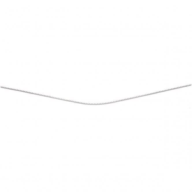 Beginnings Sterling Silver N723 022 Box 46cm Chain