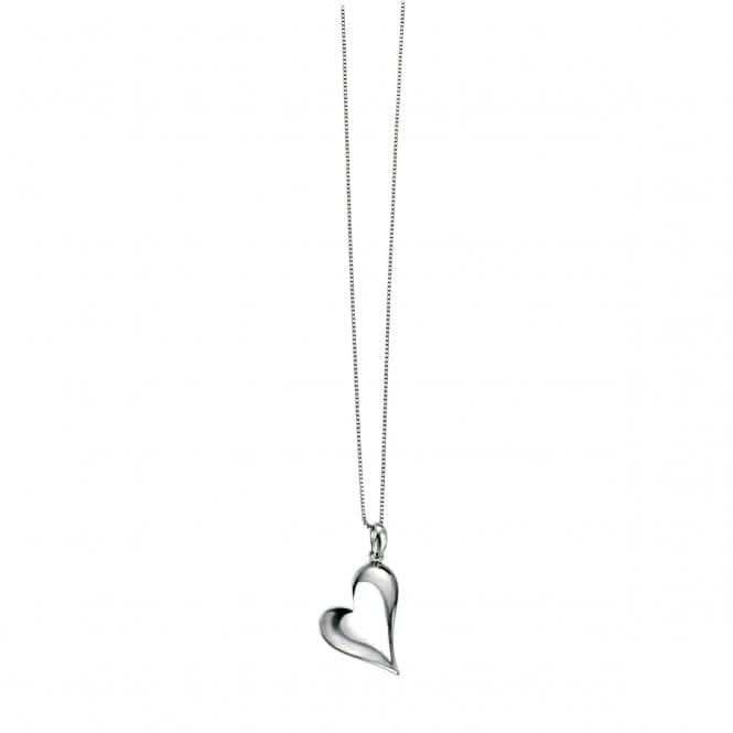 Beginnings Sterling Silver Polished Heart Pendant P2807