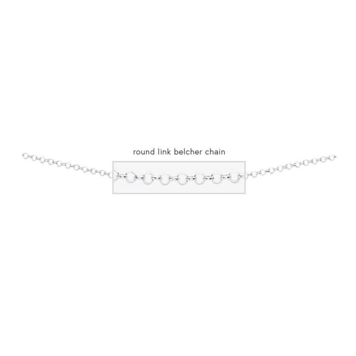 Beginnings Sterling Silver Rolo Chain 83cm Chain N4195