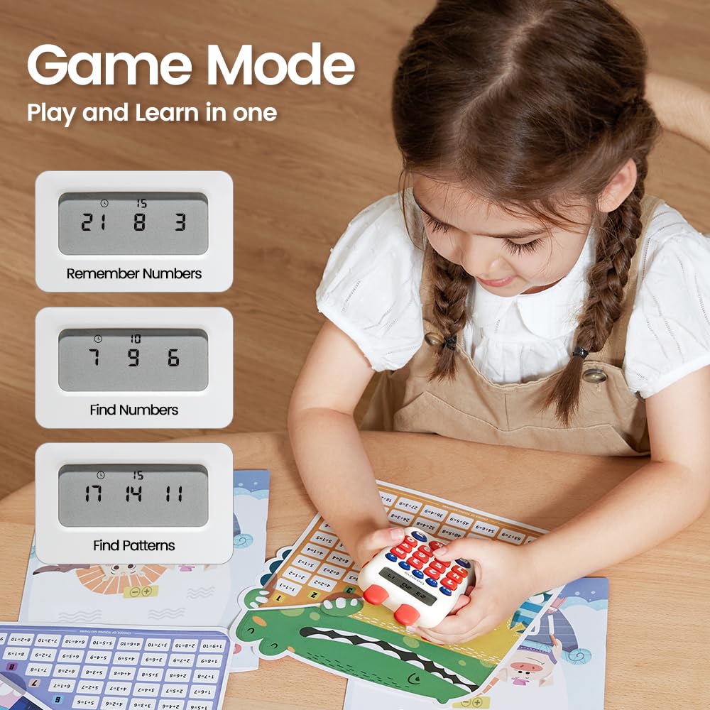 Beiens Learning Toys for 4+ | Math Games for Addition, Subtraction, Multiplication & Division