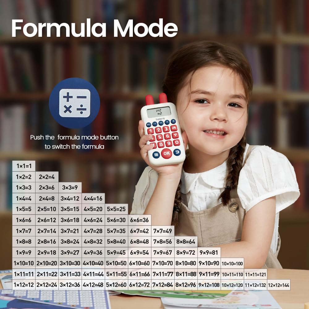 Beiens Learning Toys for 4+ | Math Games for Addition, Subtraction, Multiplication & Division