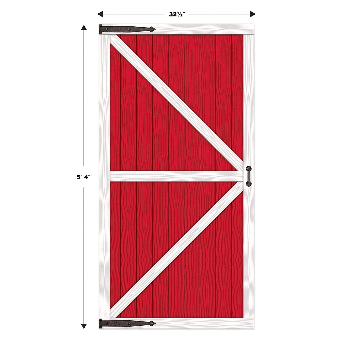 Beistle Barn Door Props – 2-Pack Party Decor (Indoor/Outdoor)