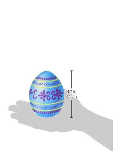 Beistle Mini Easter Egg Cutouts – 10 Pack, 4.5-Inch, Dual-Sided Cardstock