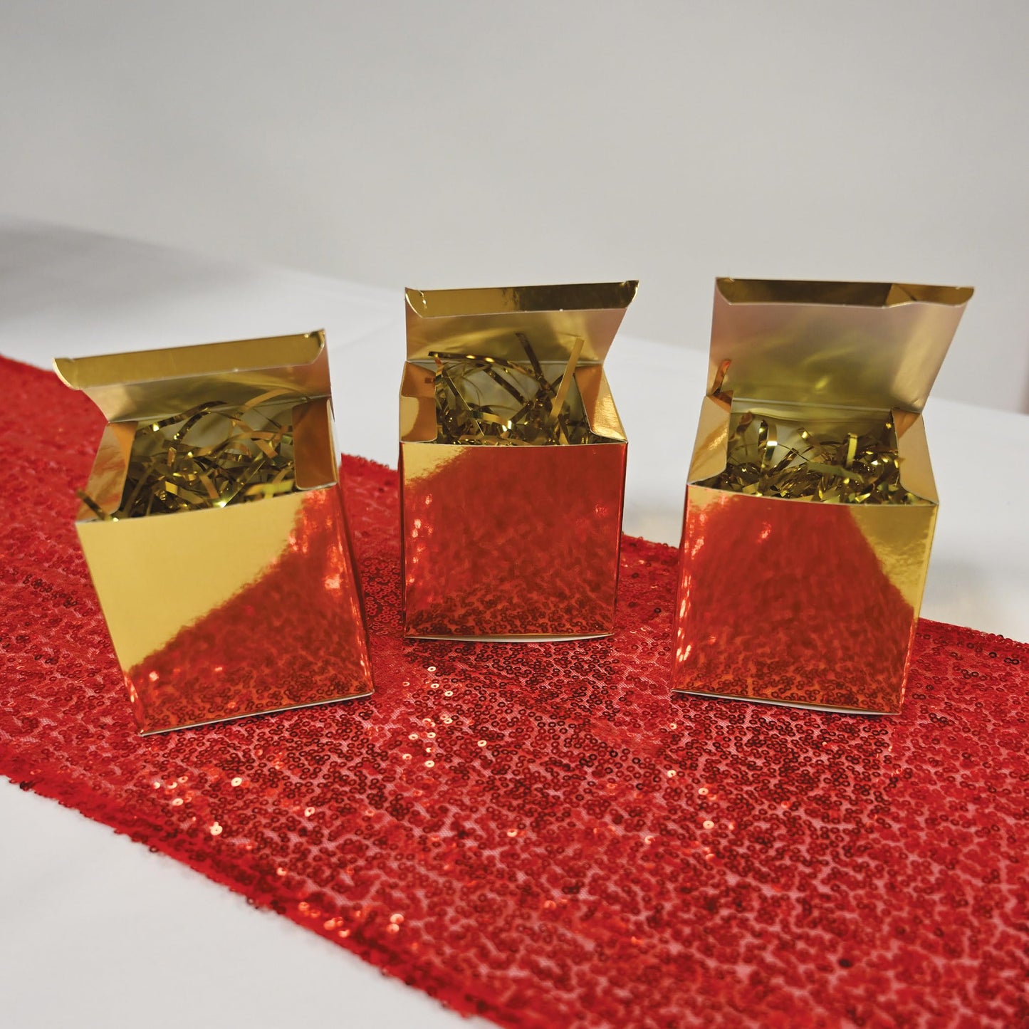 Beistle Gleam 'N Shreds Gold Metallic Strands – 1.5 oz Party Decor Filler
