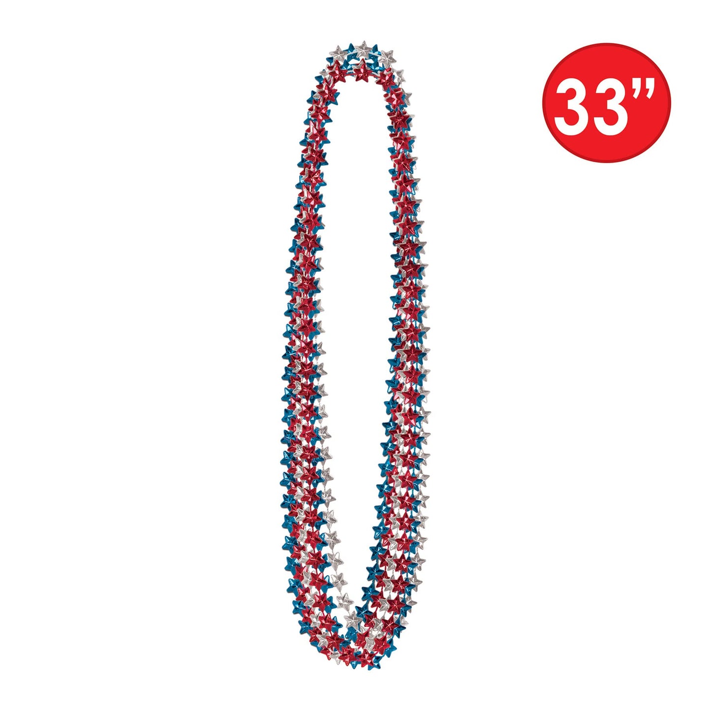 Beistle Star Beads | Premium Party Beads Necklace for Mardi Gras & Celebrations