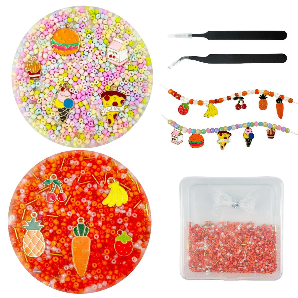 BekoNest Picky Pad 2 Pcs – Skin Picking Fidget Toys with Tweezers & Storage Box
