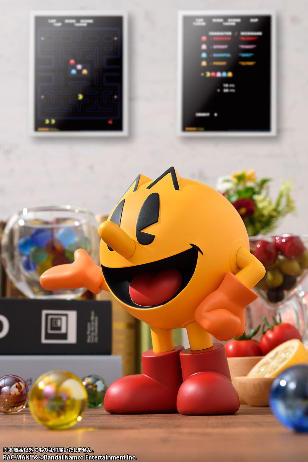 BellFine Pac-Man SoftB Half Soft Vinyl Figure – 6-Inch Collectible