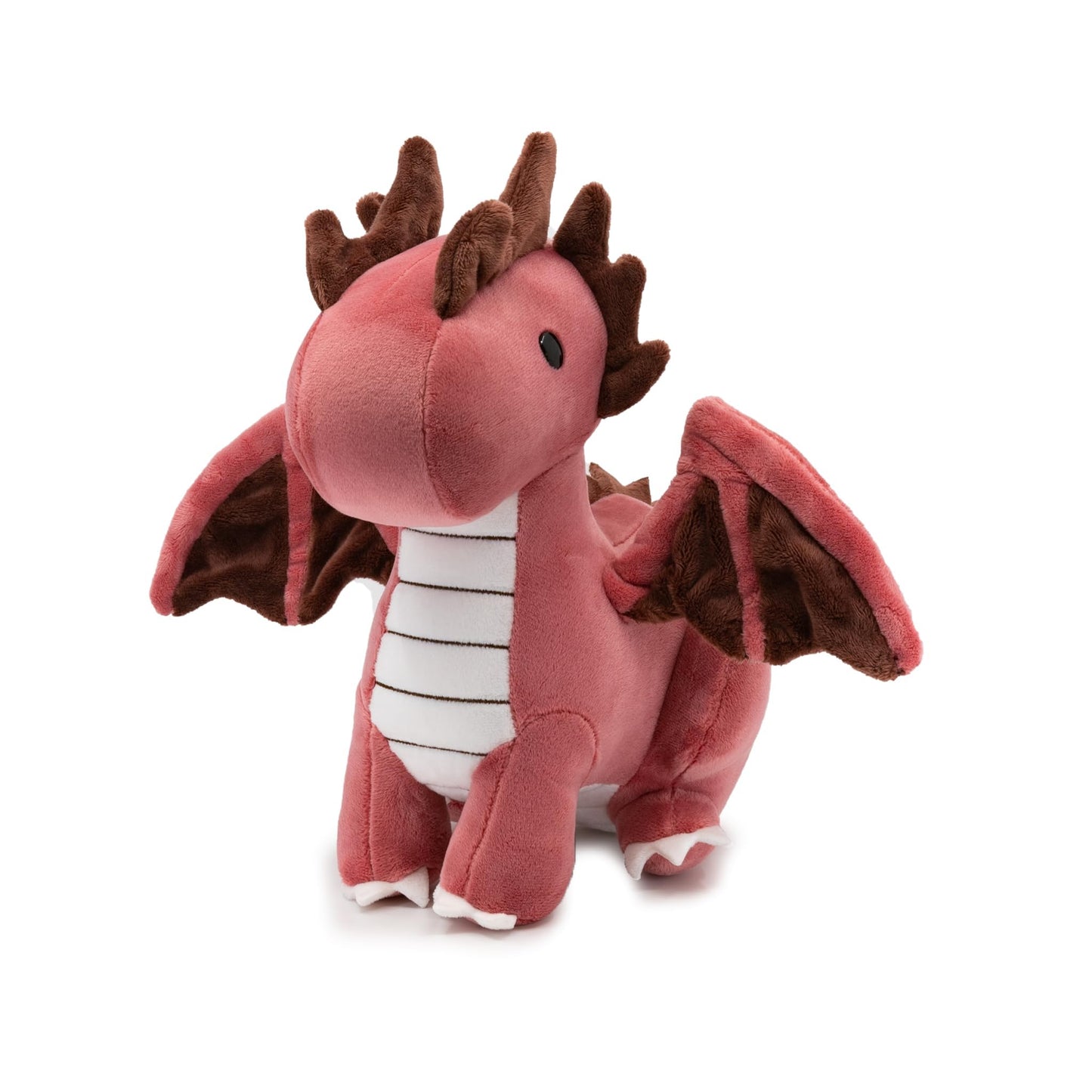 Bellzi Fire Dragon 11.5-Inch Plush – Draggi, Cute Dragon Toy for Kids