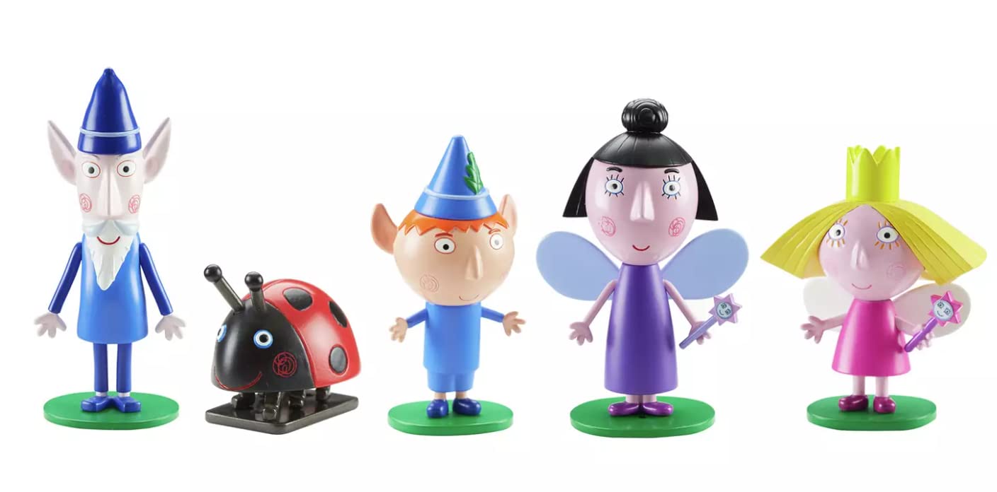 Ben & Holly Collectable 5 Figure Pack – Wise Old Elf & Nanny Plum