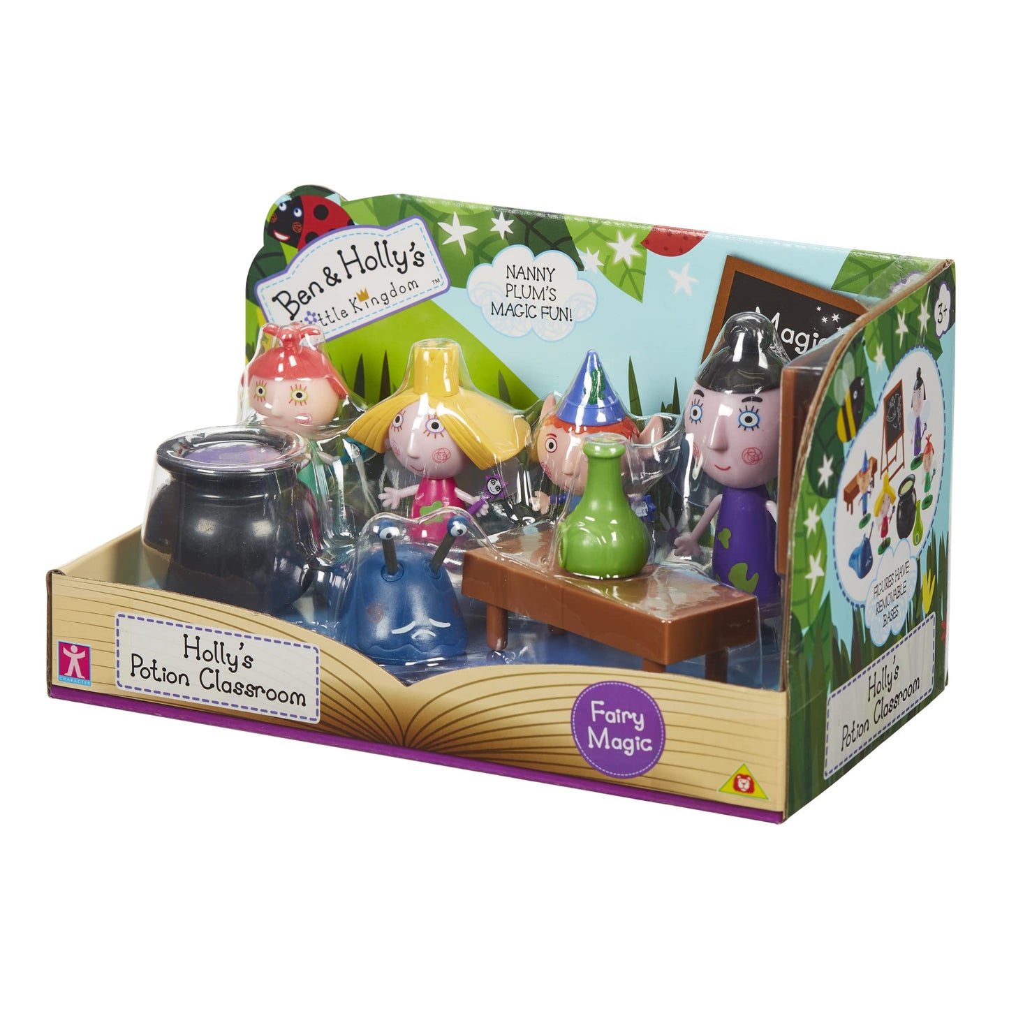 Ben & Holly's Magic Potion Class – Scaled Preschool Figures for Imaginative Play