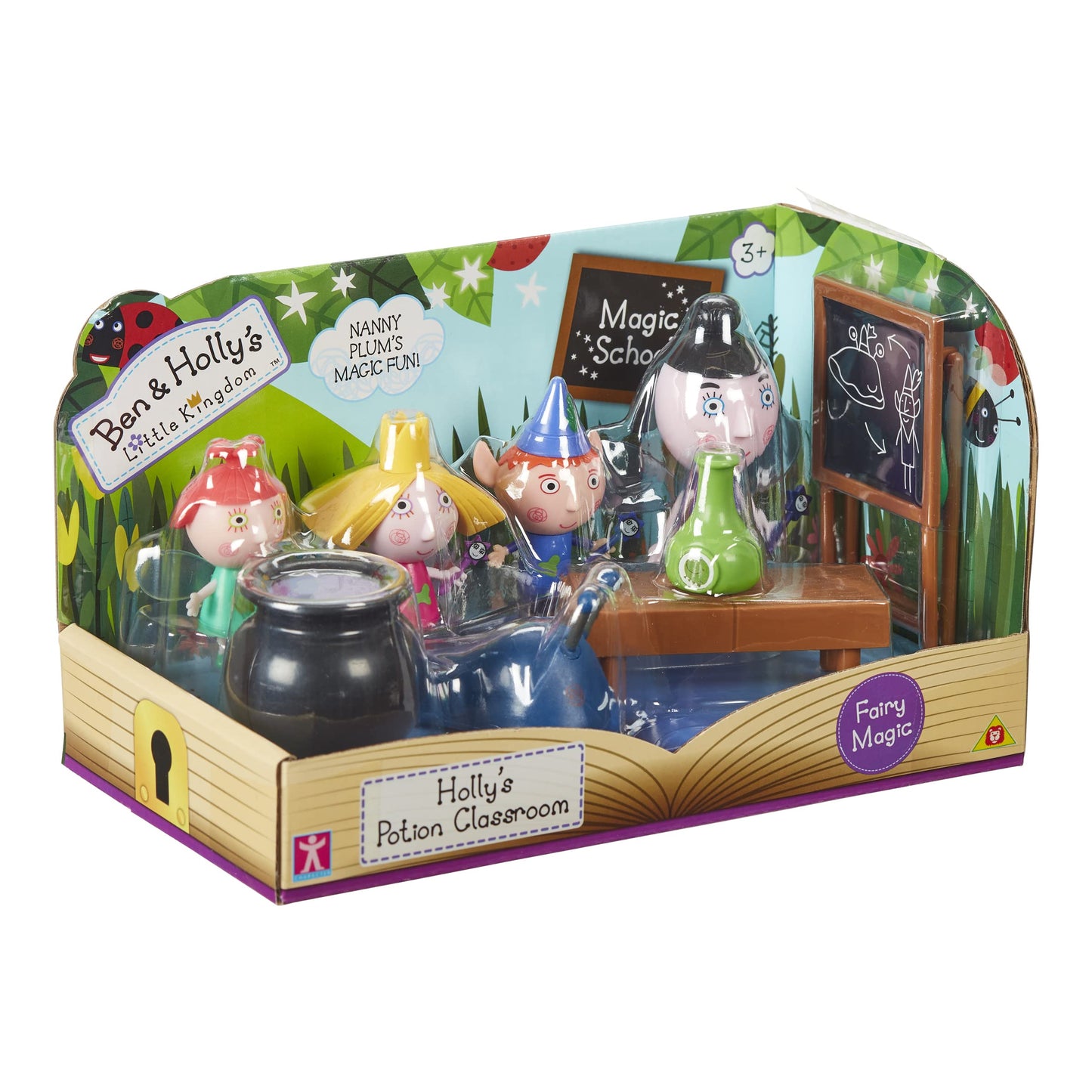 Ben & Holly's Magic Potion Class – Scaled Preschool Figures for Imaginative Play