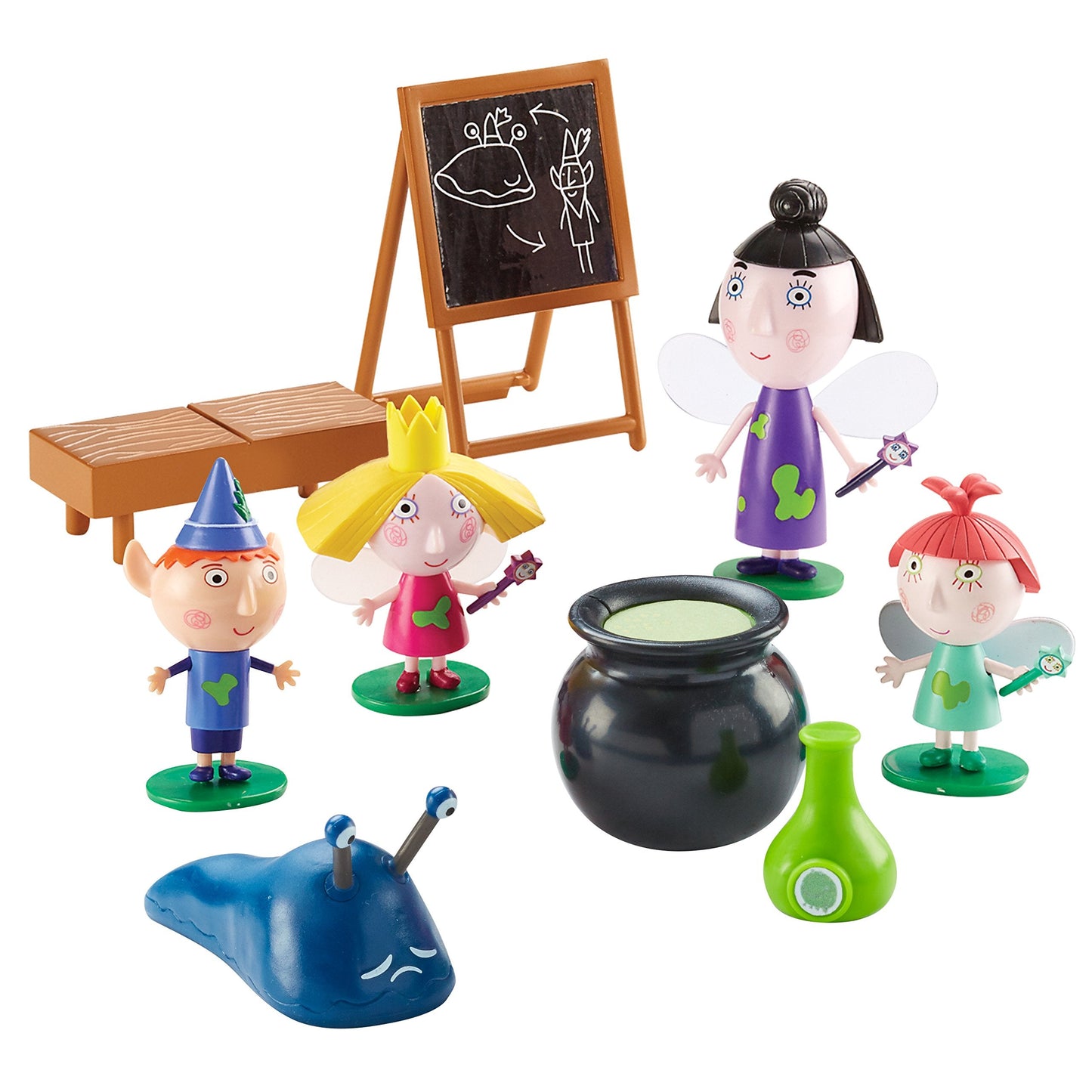 Ben & Holly's Magic Potion Class – Scaled Preschool Figures for Imaginative Play