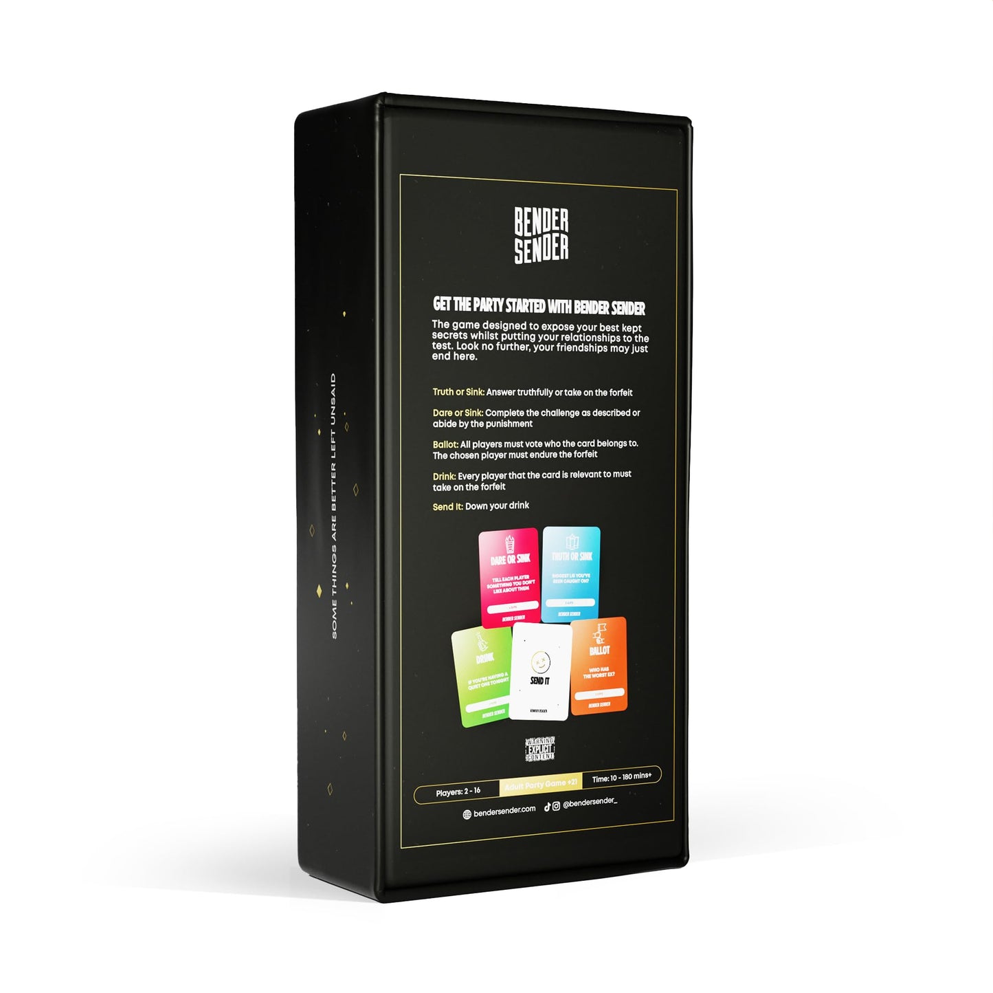 Bender Sender Adult Party Game – 500+ Bold Challenges & Icebreakers for 21+
