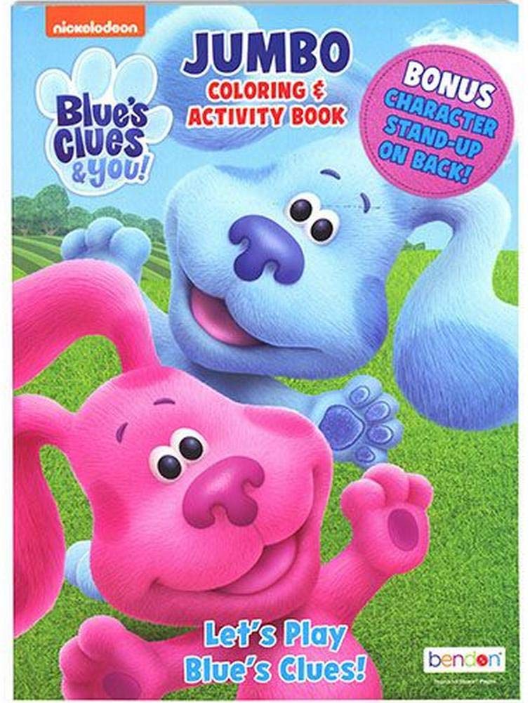 Bendon Blue's Clues Coloring Book with Activities – Preschool & Kindergarten