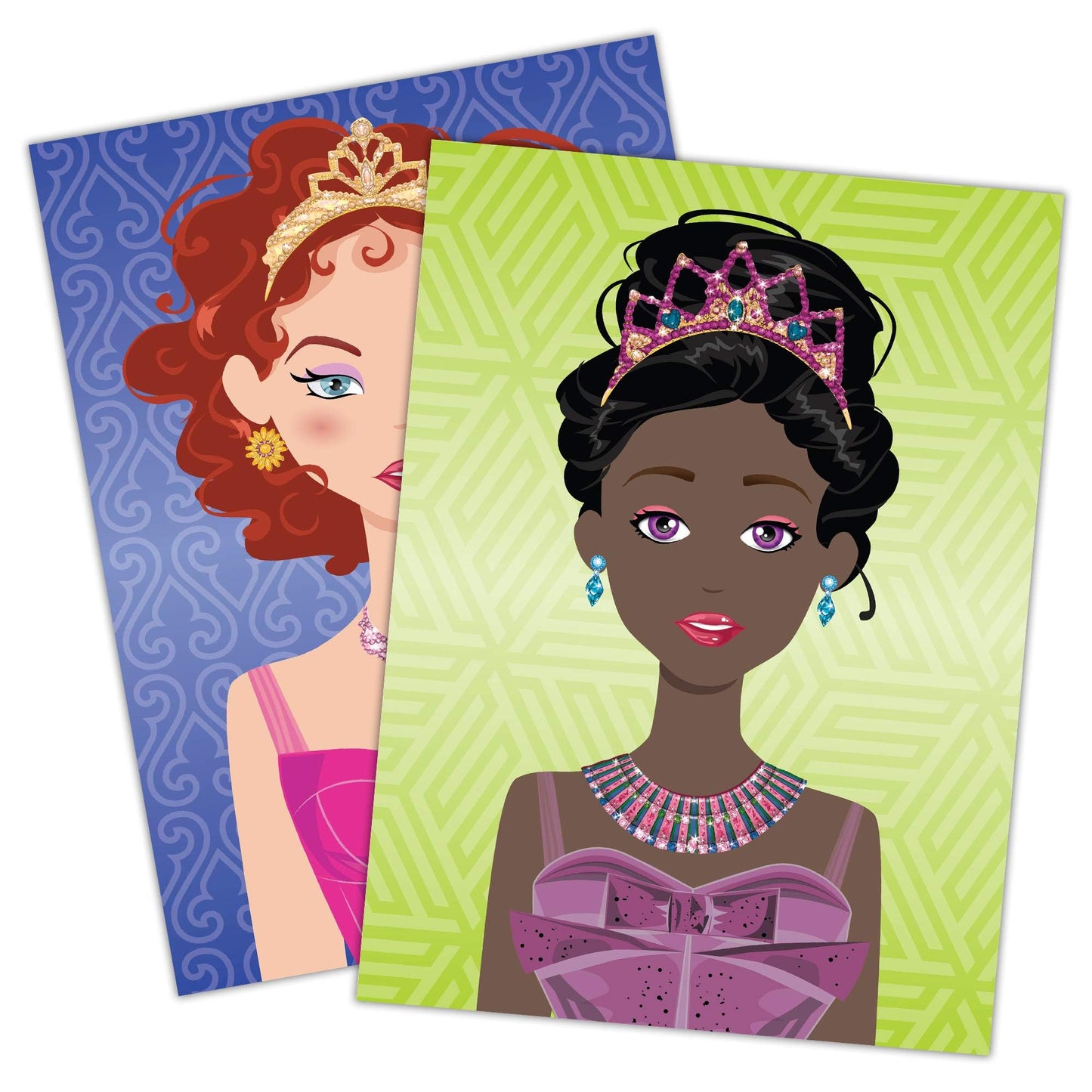 Bendon Create-A-Face Sticker Pad (Princess) – Reusable Sticker Play Pad for Kids 3+