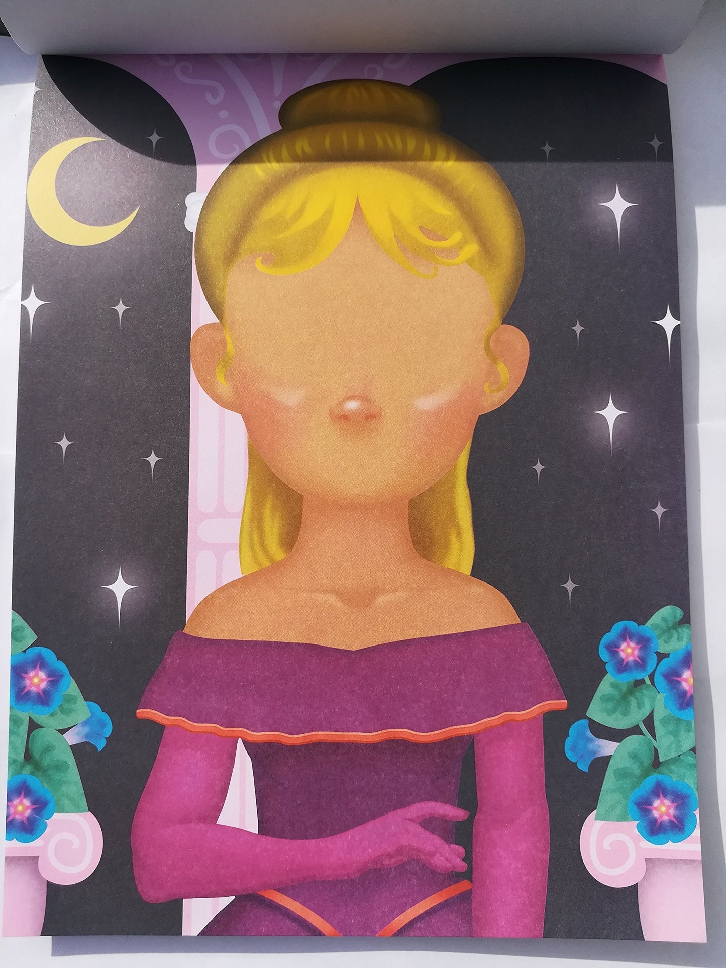 Bendon Princess Sticker Face — 300 Stickers & 32 Face Pages