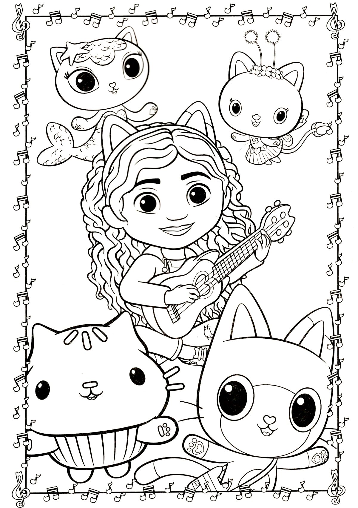 Gabby's Dollhouse Coloring Activity Book Bundle by Bendon