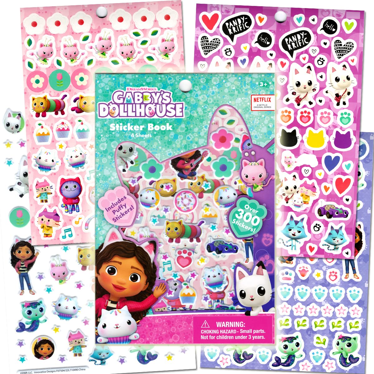 Gabby's Dollhouse Coloring Activity Book Bundle by Bendon