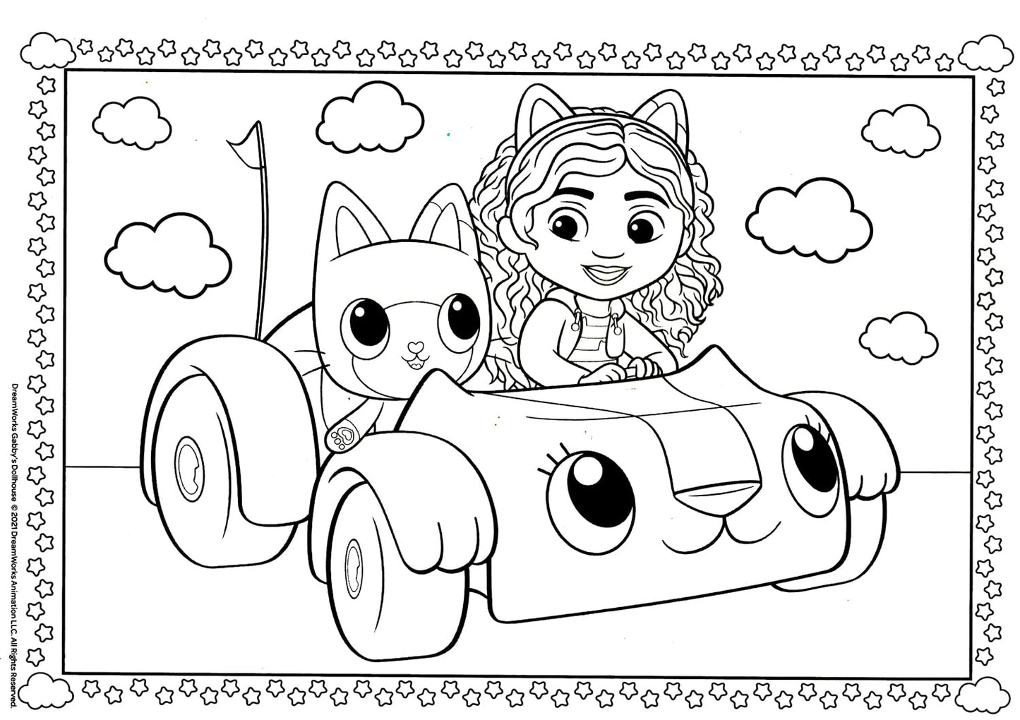 Gabby's Dollhouse Coloring Activity Book Bundle by Bendon