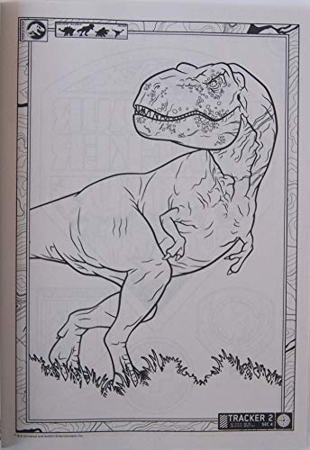 Bendon Jurassic World Jumbo Coloring & Activity Book – 96 Pages (Cover Varies)