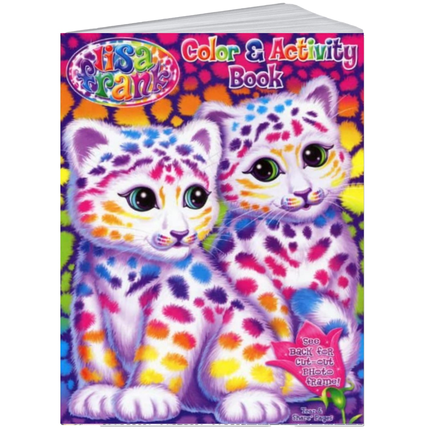 Bendon Lisa Frank Coloring Book & Stickers Activity Set | Coloring Book, Stickers, Door Hanger
