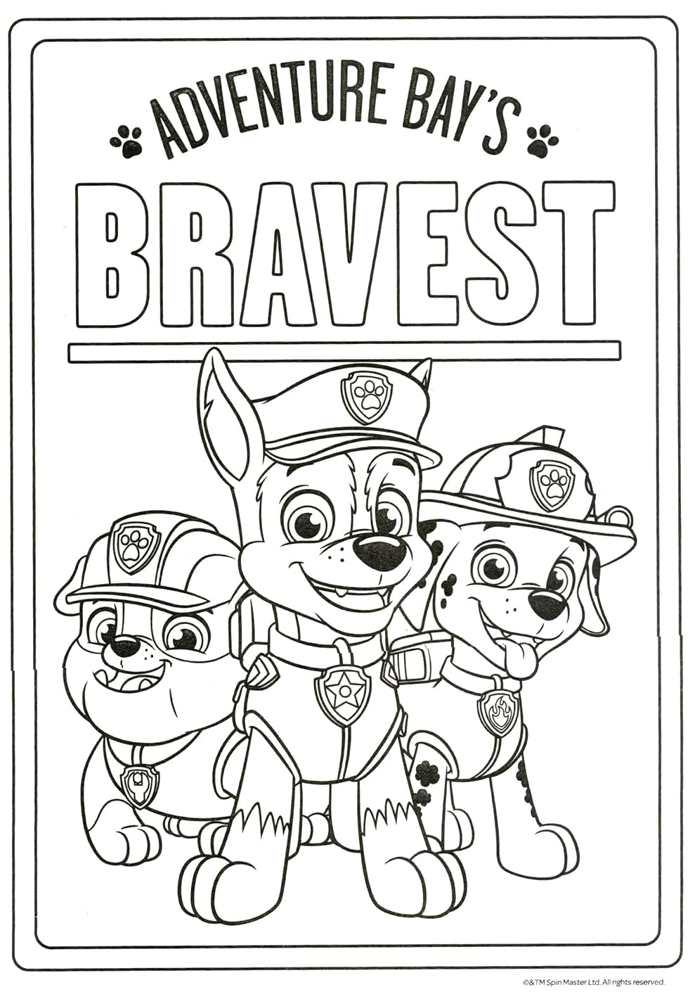 Bendon Paw Patrol Coloring Activity Book & Sticker Set – 300+ Stickers + Pop Fidget Toy