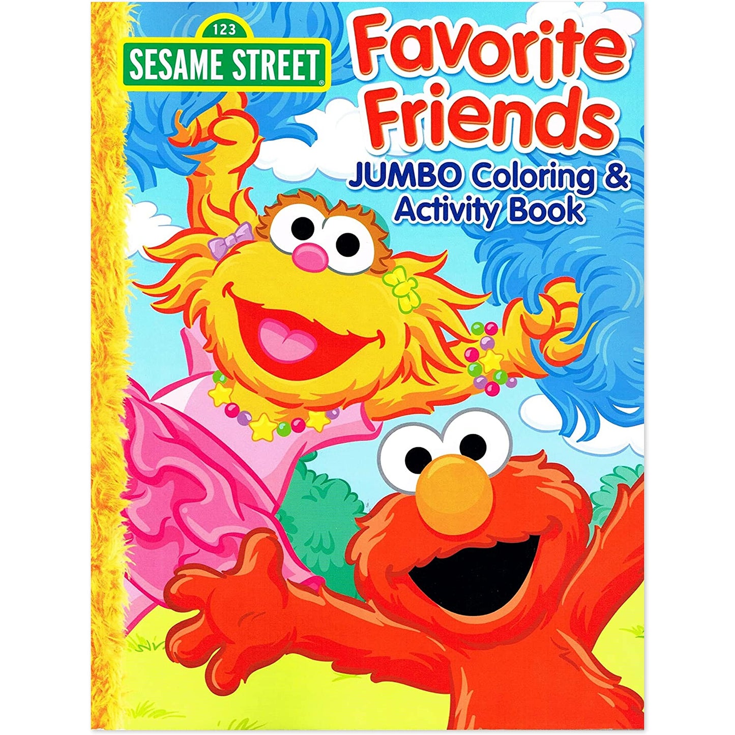 Bendon Sesame Street Coloring & Activity Book – 96 Pages of Fun (Cover Art & Activities Vary)