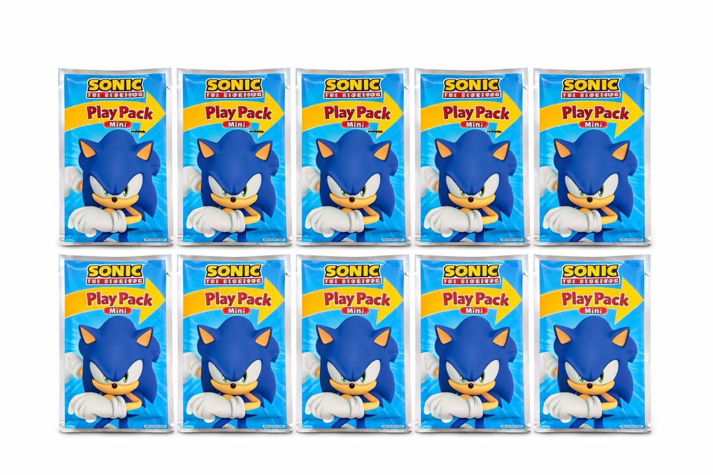 Bendon Sonic the Hedgehog Play Packs – 10-Pack Party Favors (Coloring Book, 2 Mini Crayons, Sticker) – Officially Licensed