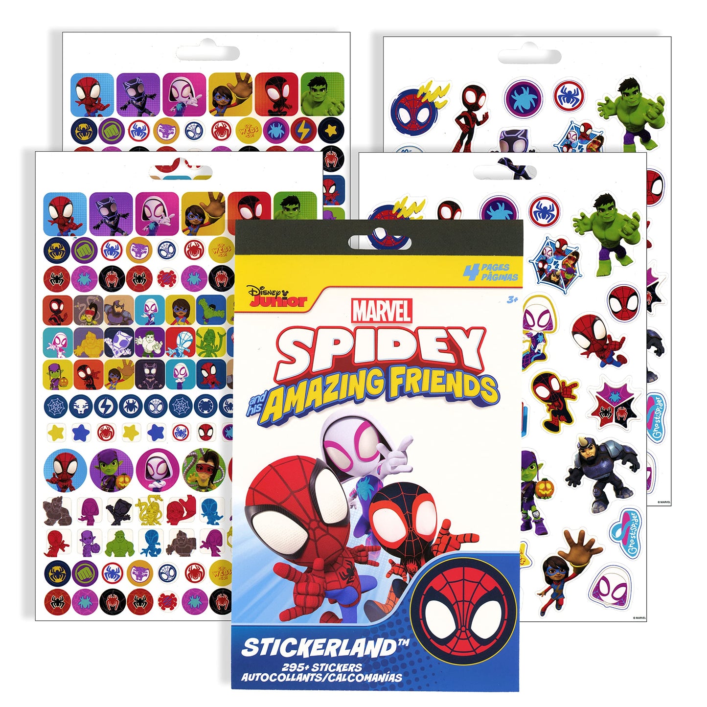 Bendon Spidey and His Amazing Friends Stickers Pack – Reward Stickers, Door Hanger & More
