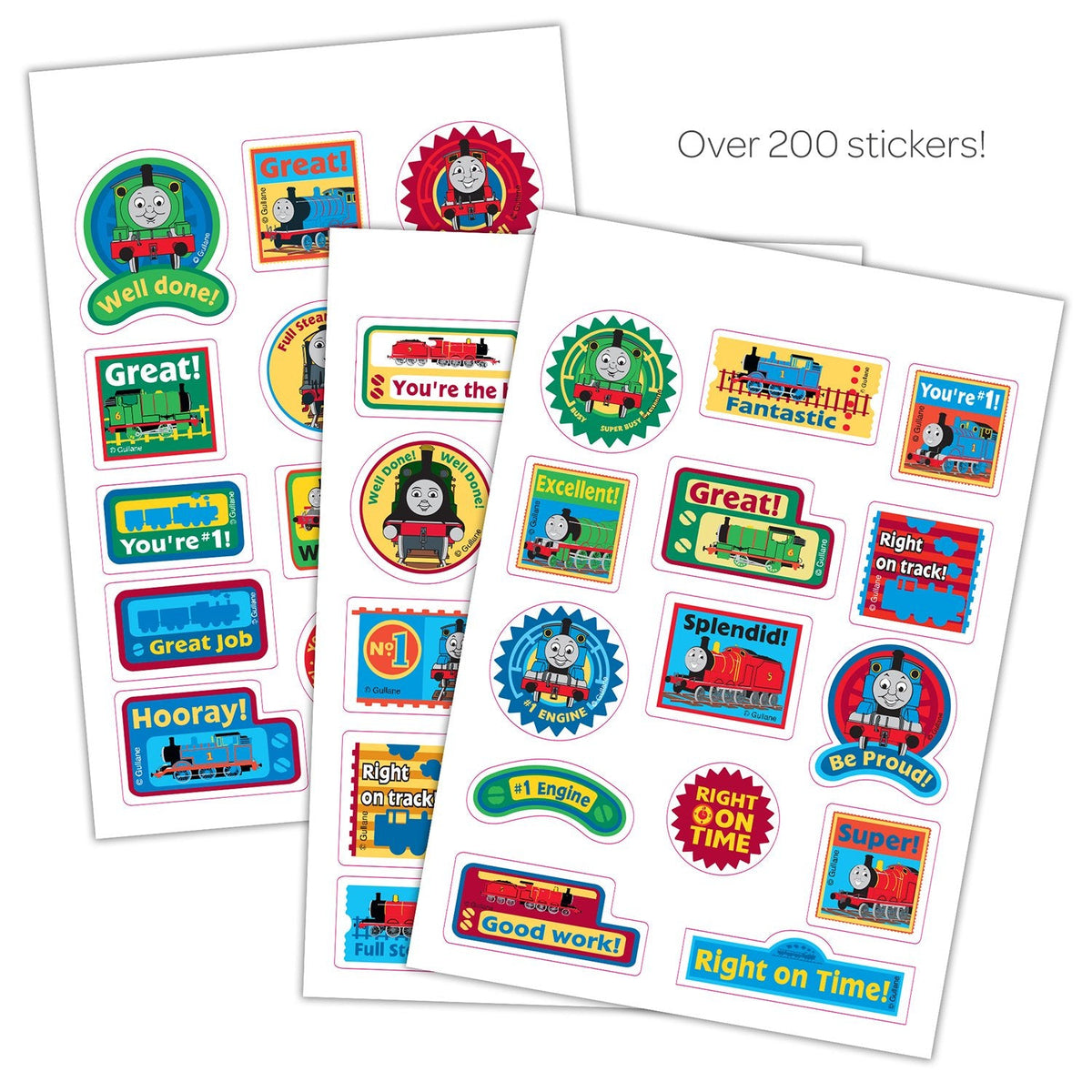 Bendon Thomas & Friends 16-Page Mini Sticker Pad – Reward Sticker Activity Book