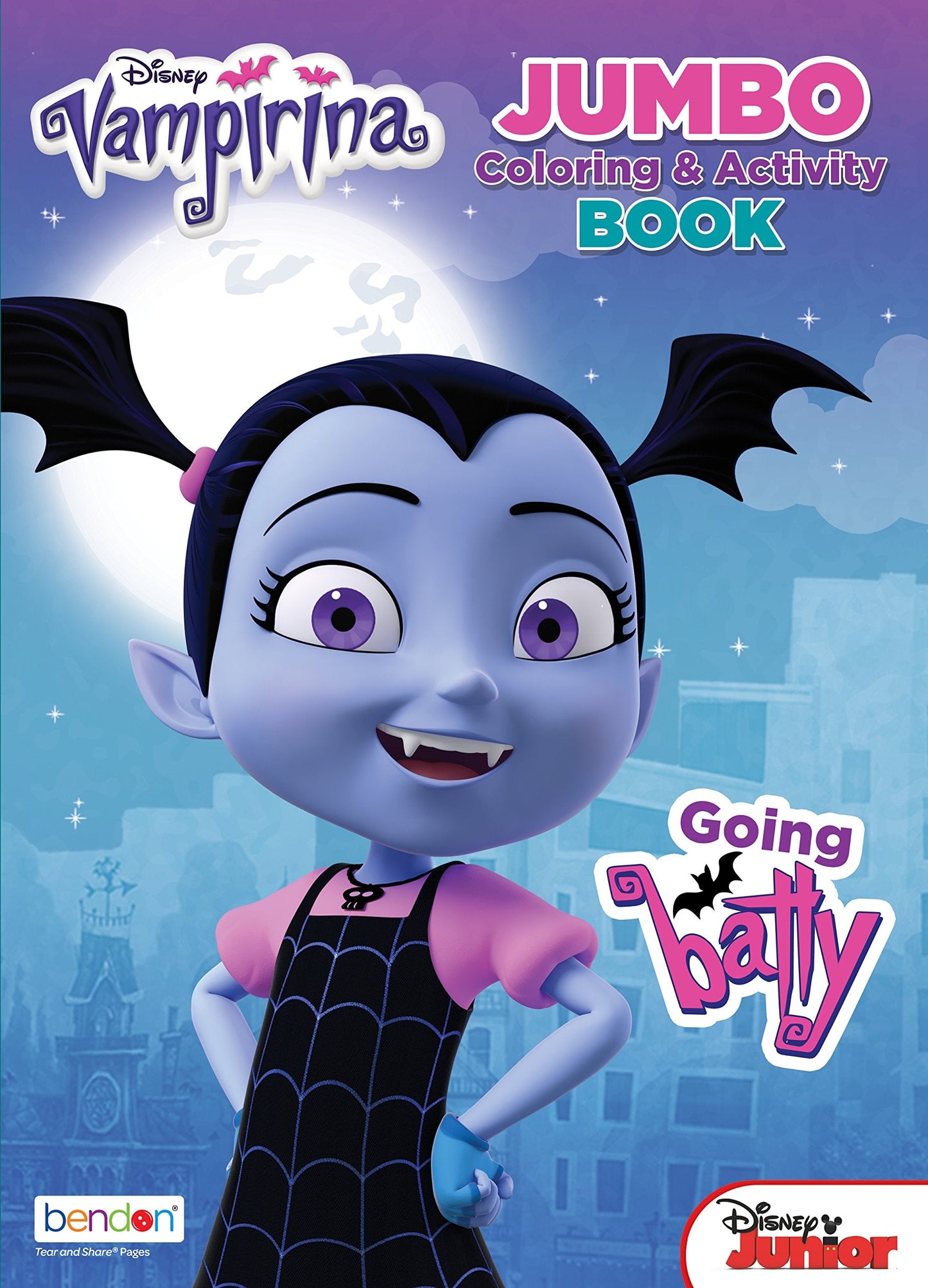 Bendon Vampirina Jumbo Coloring Book – 64 Pages | Officially Licensed