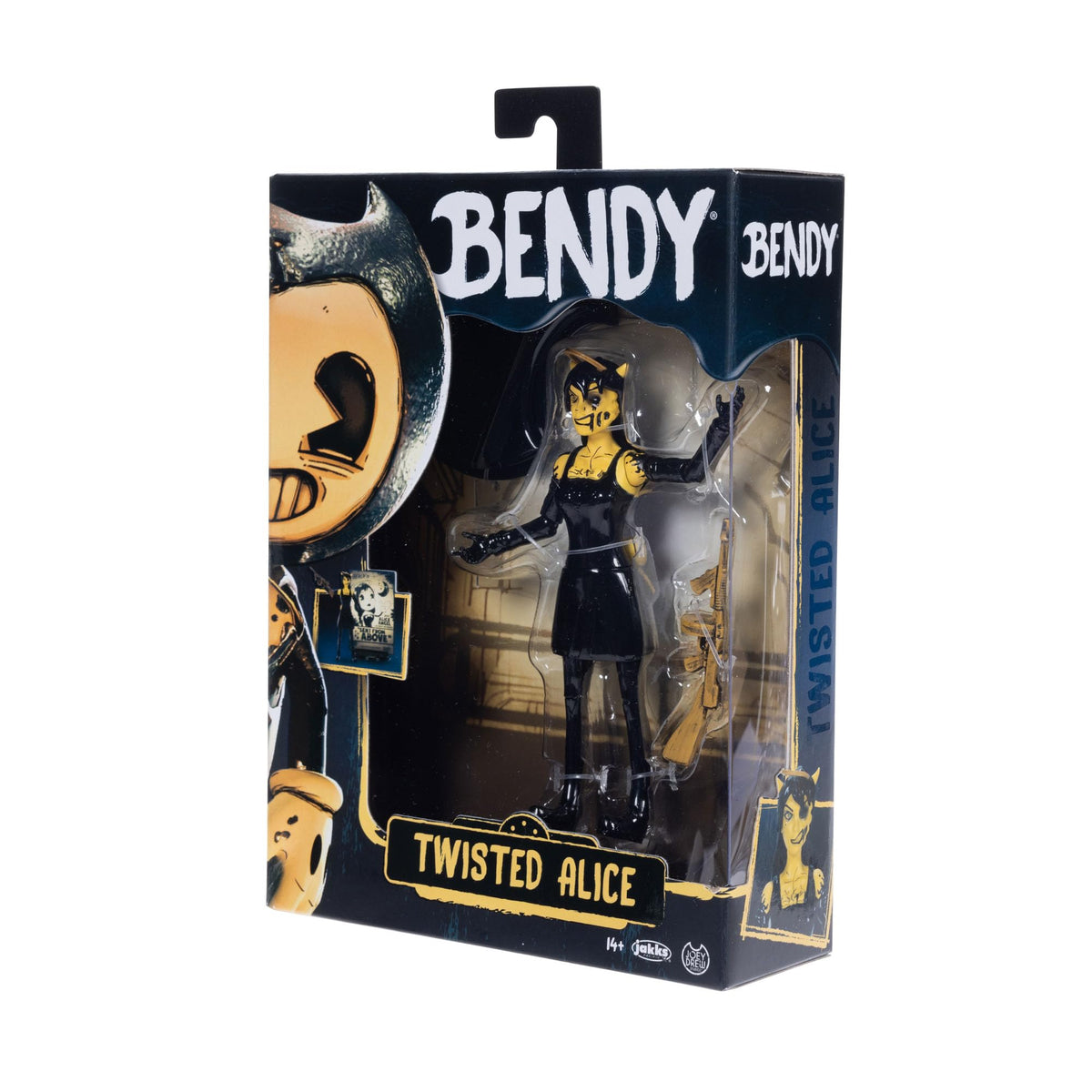 Bendy and the Ink Machine Twisted Alice with Tommy Gun 5-Inch Action Figure | Wave 2