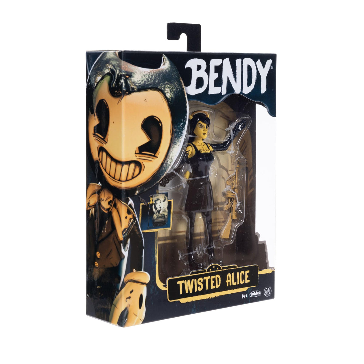 Bendy and the Ink Machine Twisted Alice with Tommy Gun 5-Inch Action Figure | Wave 2