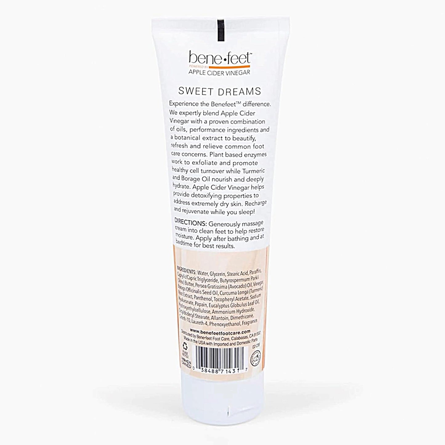 Benefeet Sweet Dreams Overnight Foot Repair – 3-Pack Night Cream for Detox, Hydration & Soft Feet