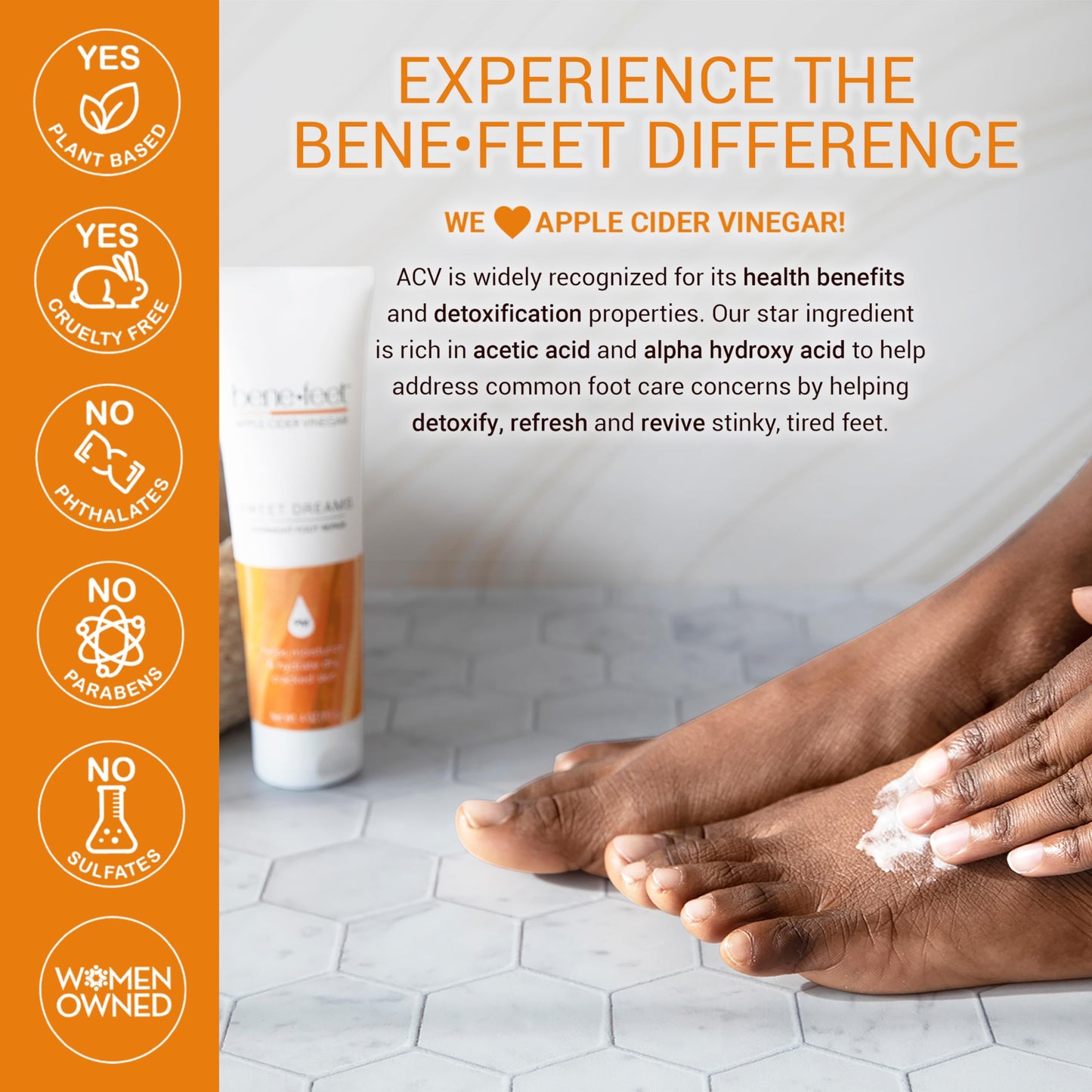 Benefeet Sweet Dreams Overnight Foot Repair – 3-Pack Night Cream for Detox, Hydration & Soft Feet