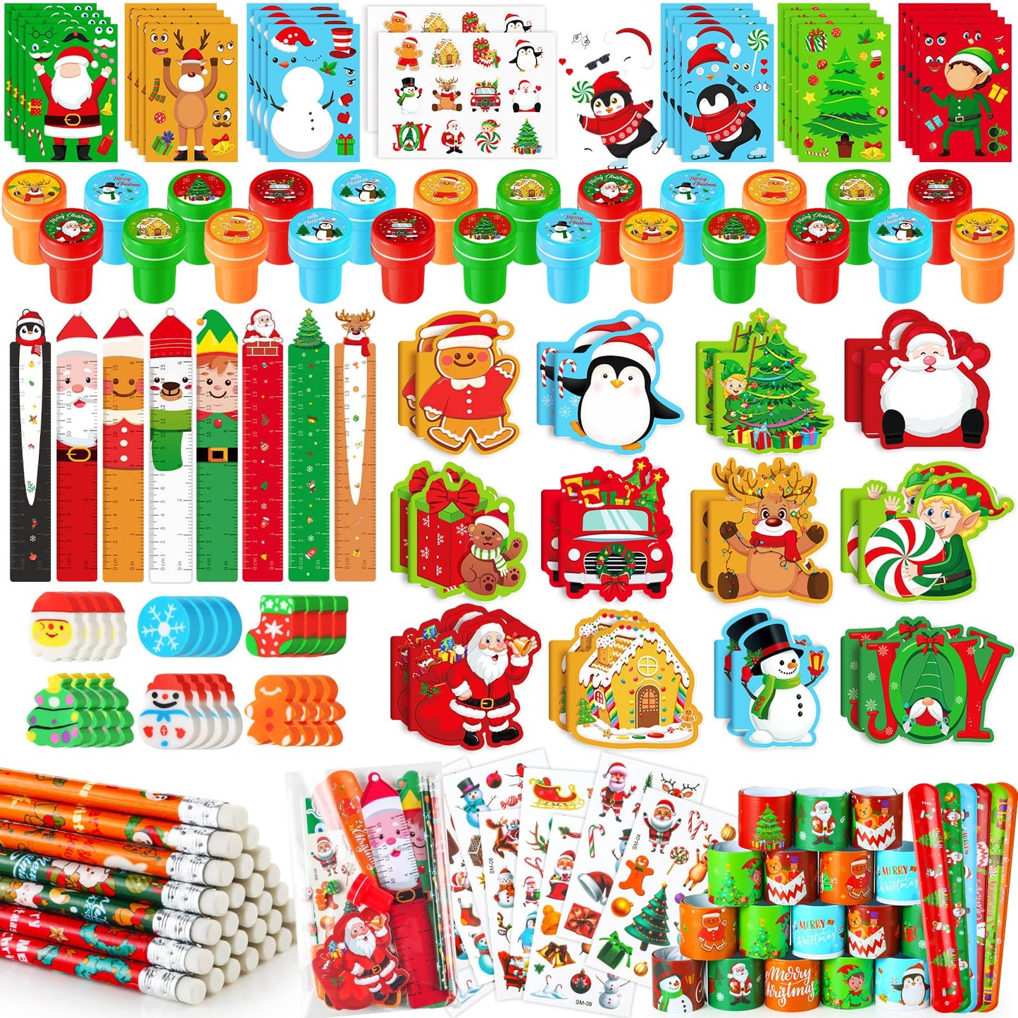 BenLouis Christmas Stationery Set – Classroom Favors (12-Pack)