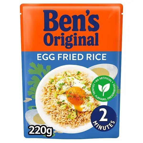 Bens Original Golden Vegetable Microwave Rice (Case of 6)