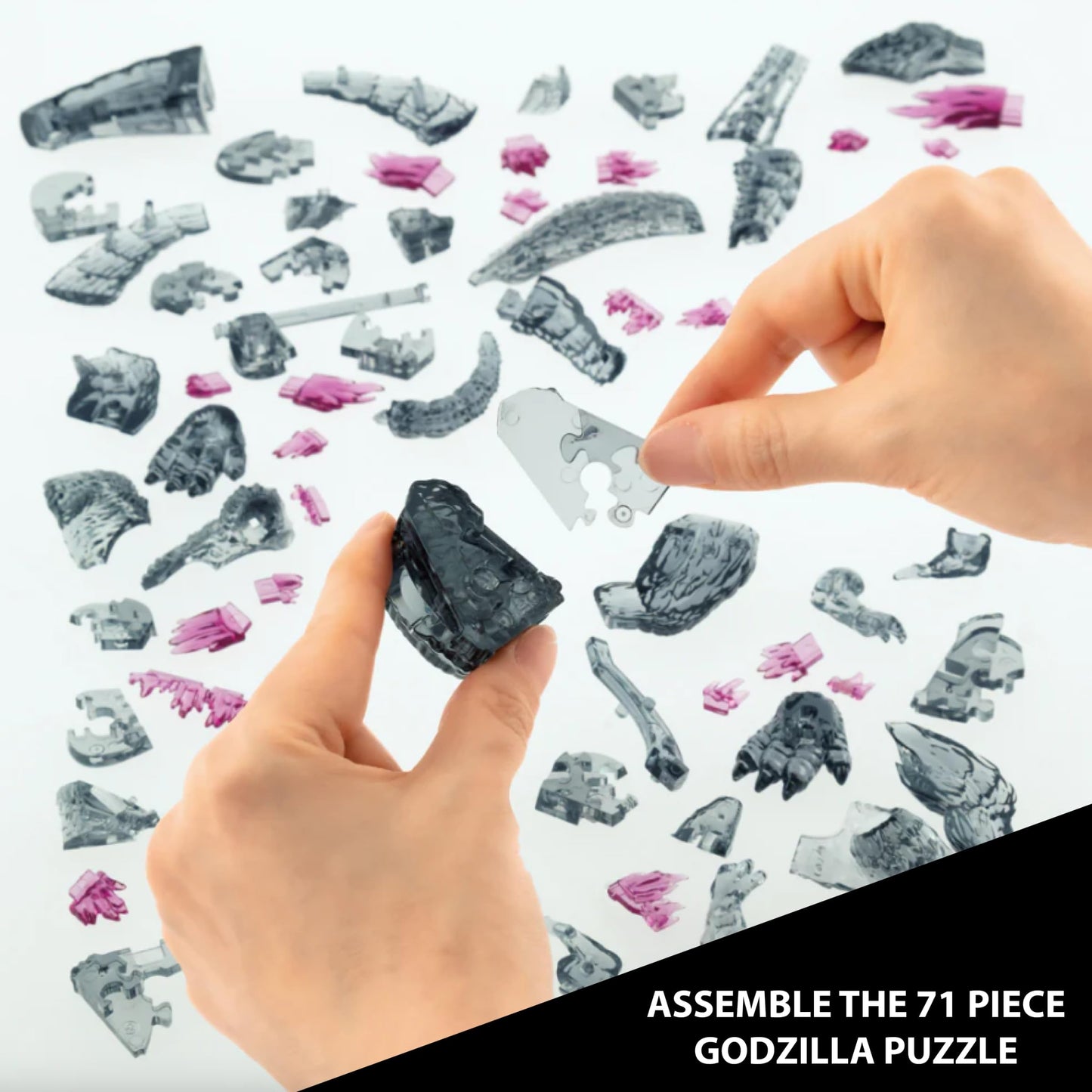 Bepuzzled Godzilla Ultra Deluxe 3D Crystal Puzzle – Original 3D Crystal Puzzles